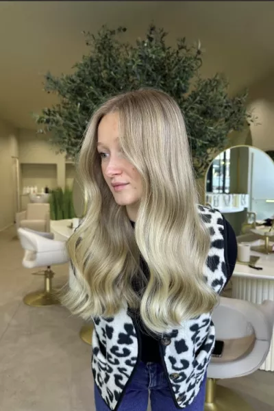 magnifique extensions blonde