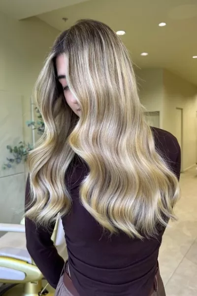 type de balayage, prestation ombré subtil