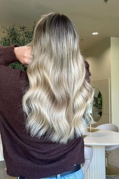 type de balayage, prestation ombré subtil